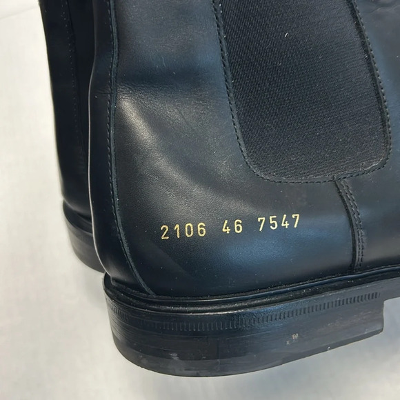 Common Projects Leather Chelsea Boots - Picture 3 of 6